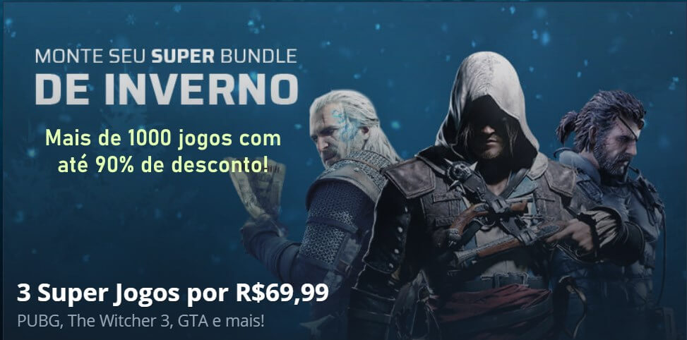 Nuuvem está com descontos de até 90% em sua loja