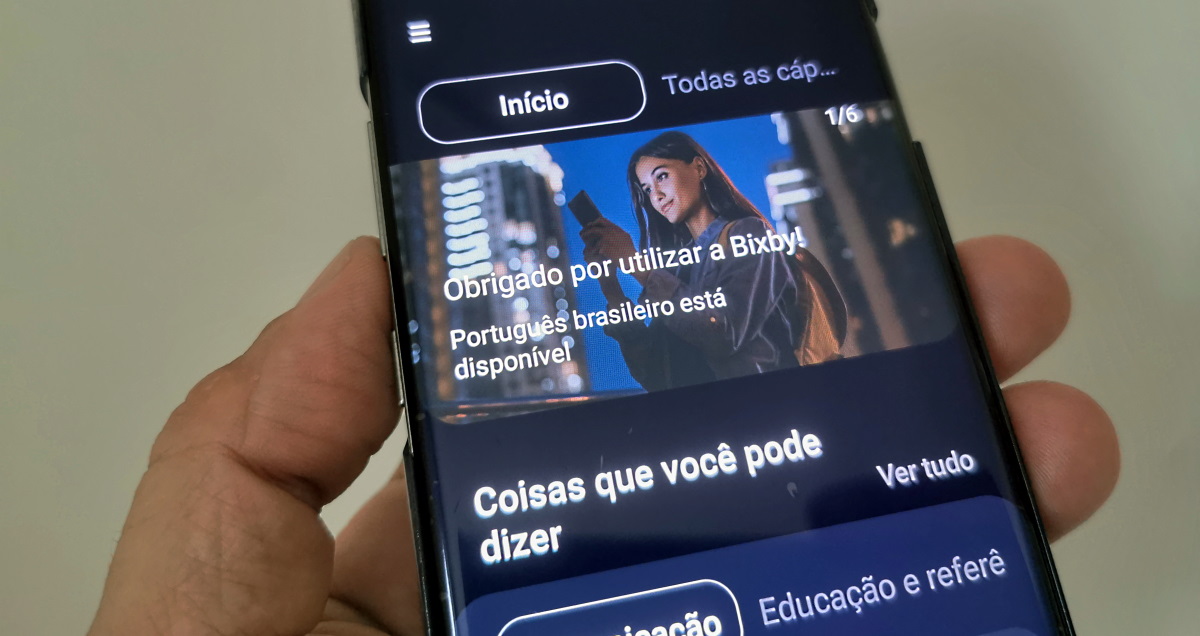 Samsung Bixby em português
