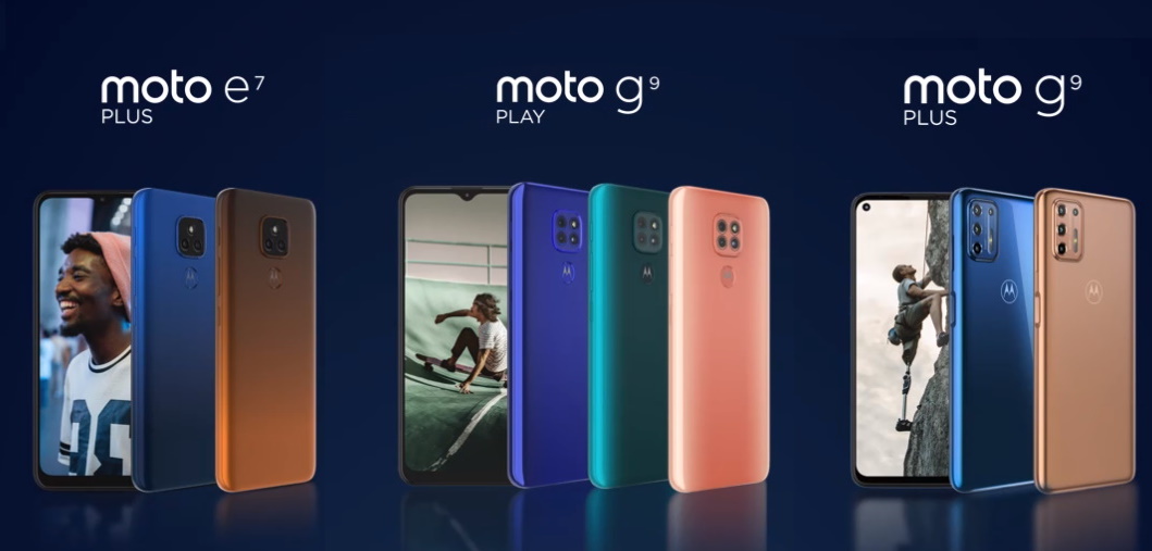 You are currently viewing Motorola lança moto g9 plus, play e moto e7 plus