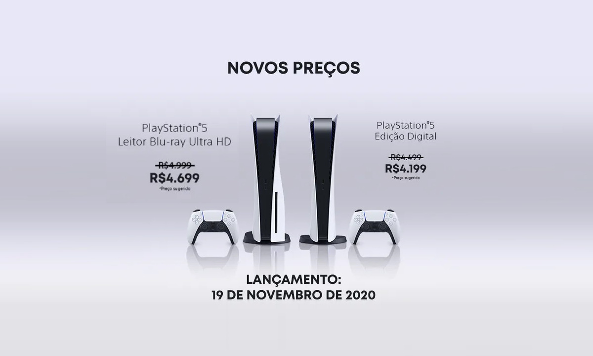 Preços PS5