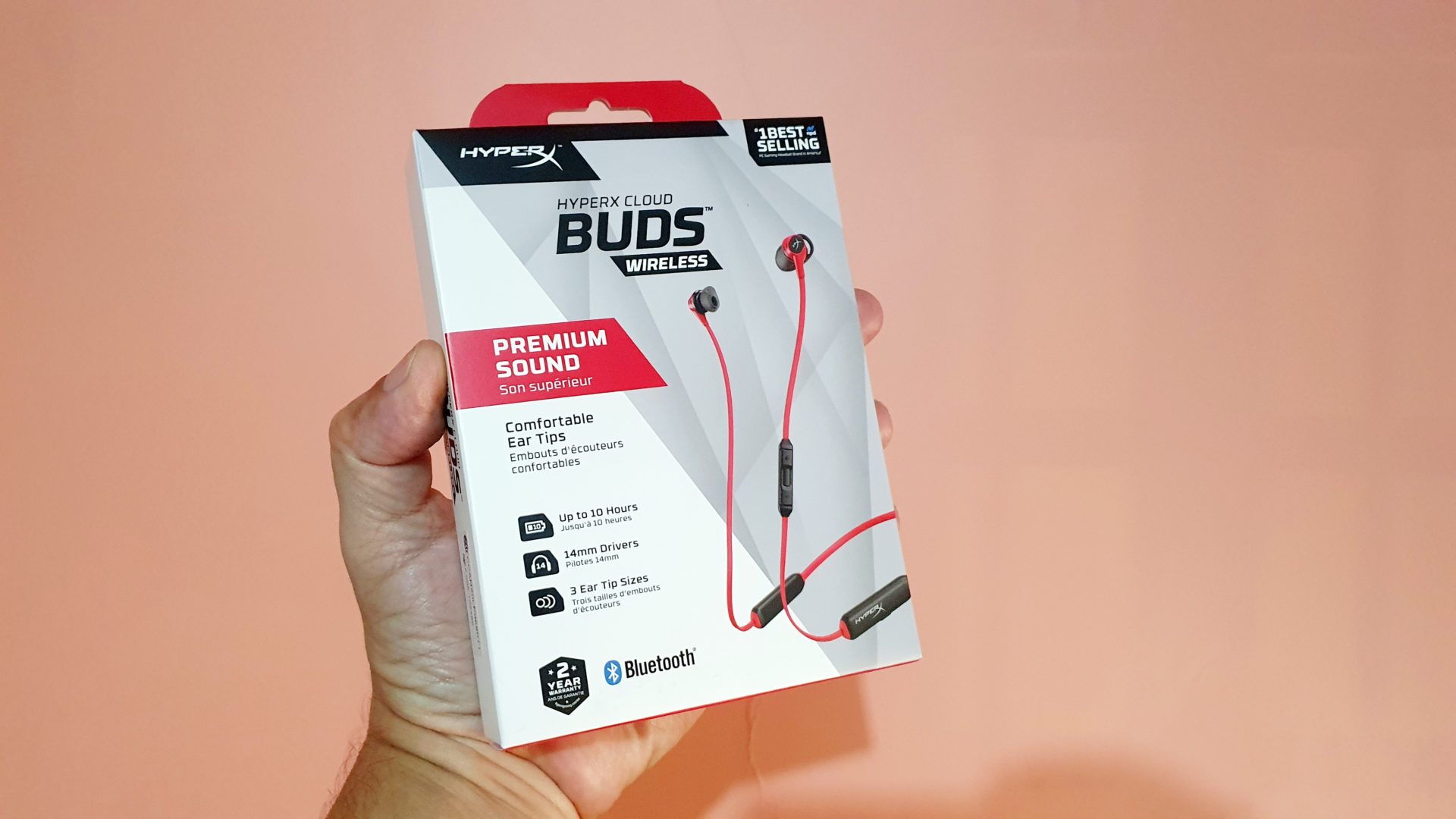fone HyperX Cloud Buds Wireless