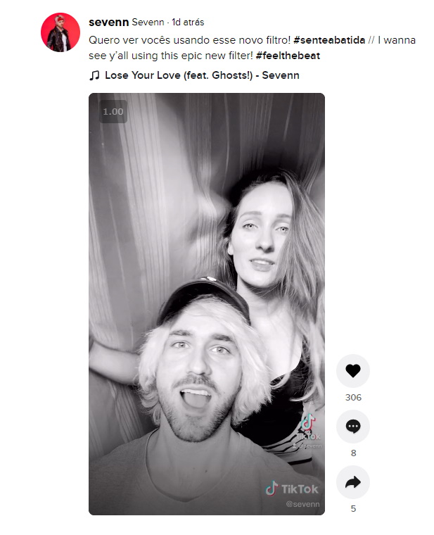 tiktok efeitos