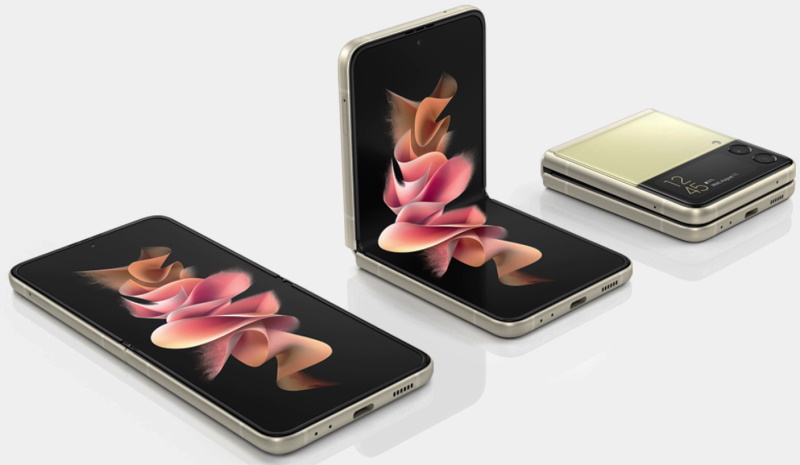 Smartphone dobrável Galaxy Z Flip3