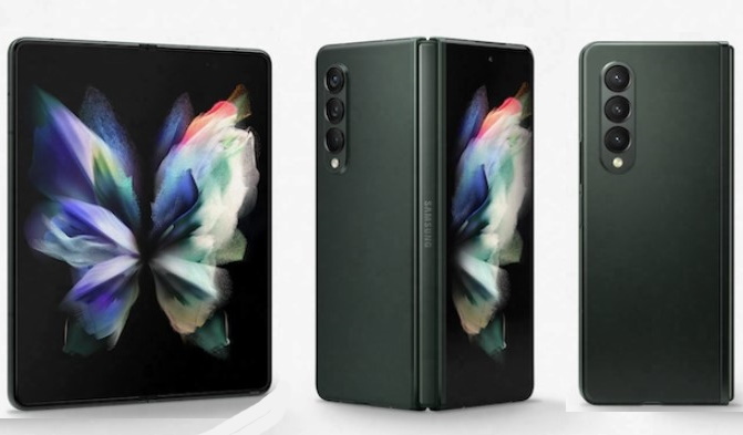 Smartphone dobrável Galaxy Z Fold3