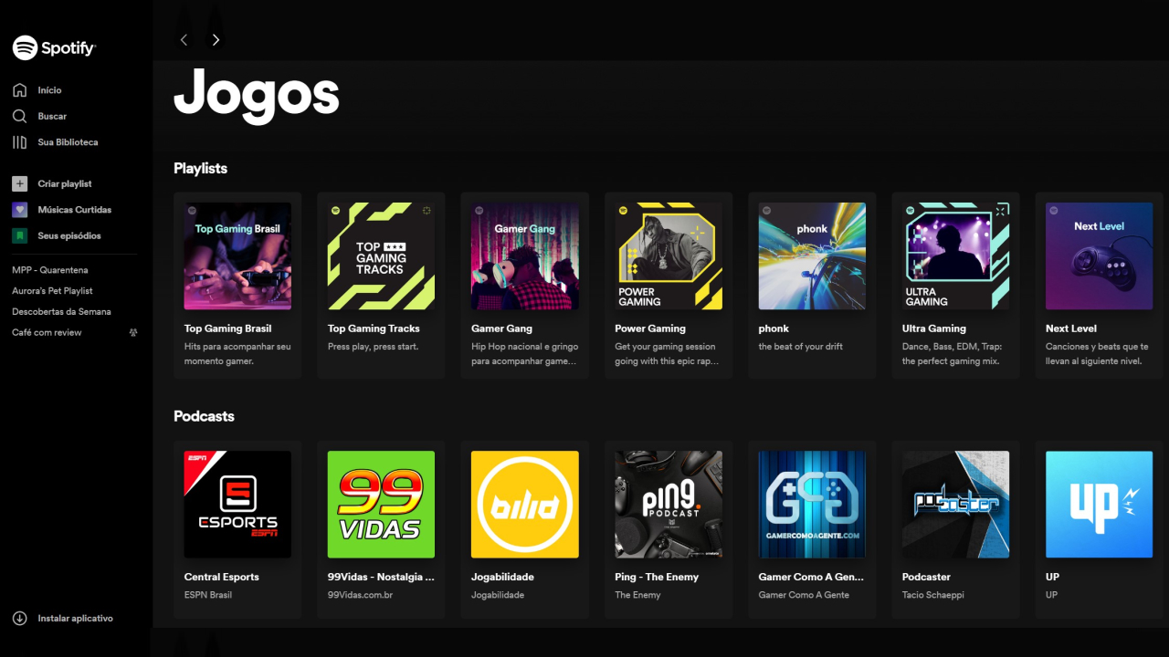 Spotify games