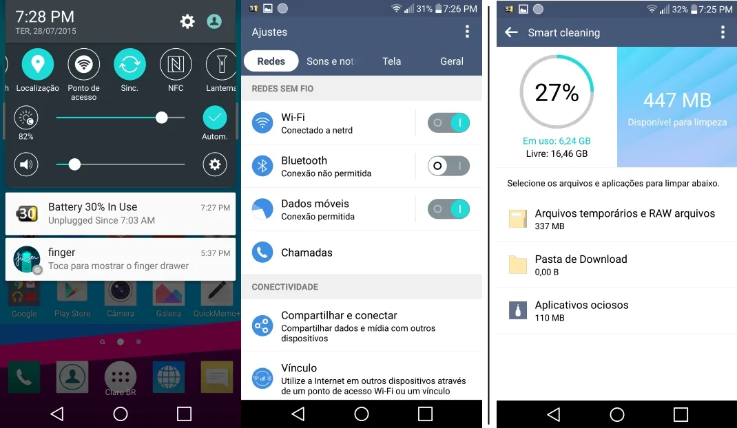 LG G4 telas