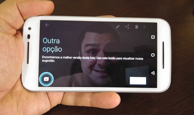 moto G 2015 camera recurso