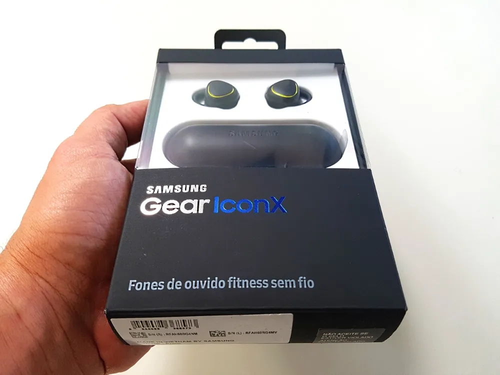 fone de ouvido Samsung Gear IconX