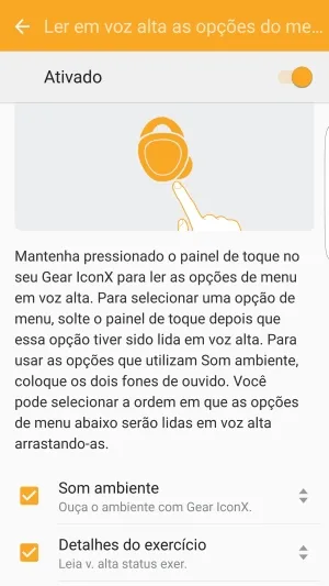fone de ouvido Samsung Gear IconX fone de ouvido Samsung Gear IconX