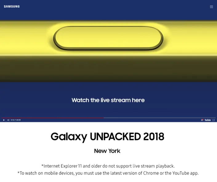 Galaxy Note 9