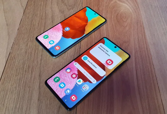 Samsung Galaxy A51 e A71