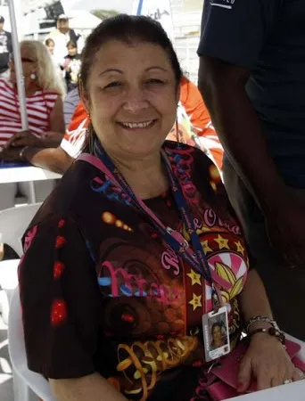 Angelina Basílio - Presidente da Rosas de Ouro