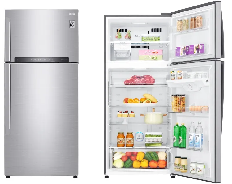 Geladeira Smart LG Top Freezer Inverter 438 litros com Nature Fresh