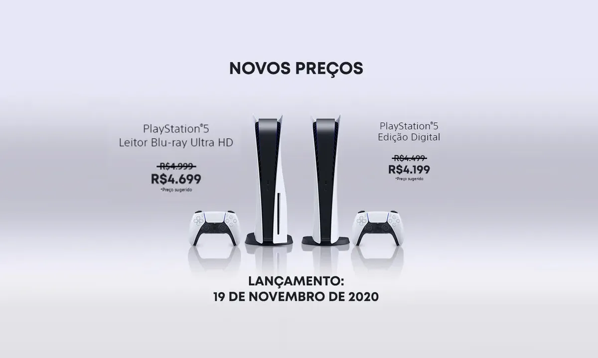 Preços PS5