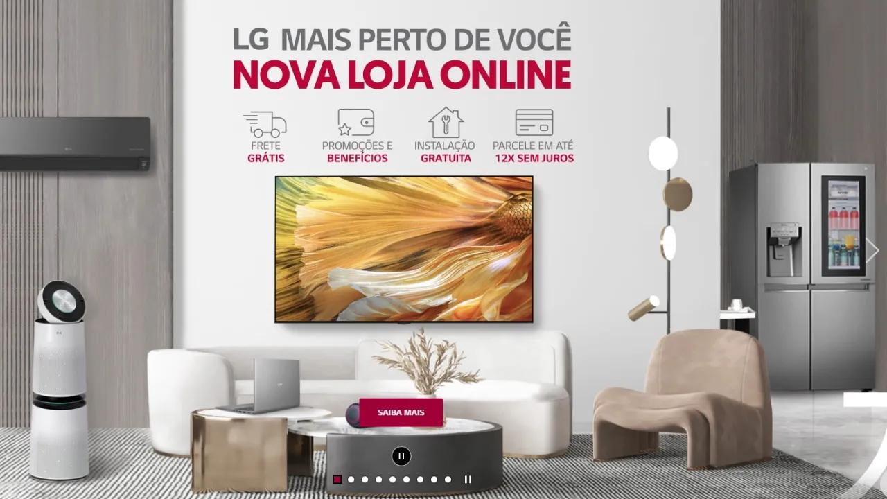 LG tem nova loja
