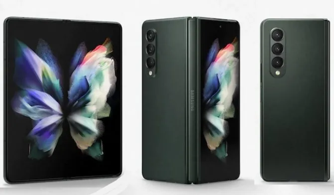 Smartphone dobrável Galaxy Z Fold3