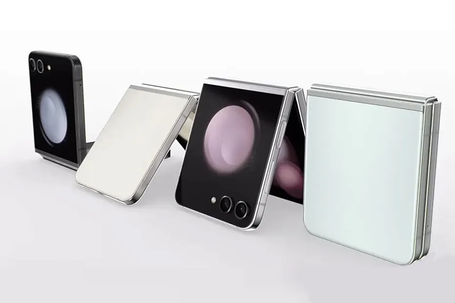 Smartphone dobrável Galaxy Z Flip5
